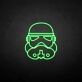 Stormtrooper-Motiv als LED-Neonschild