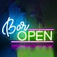 Bar OPEN LED-Neonschild für Bar und Club