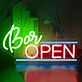 Bar OPEN LED-Neonschild für Bar und Club