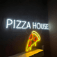 Personalisierbares Pizza Haus LED Neonschild