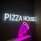 Personalisierbares Pizza Haus LED Neonschild