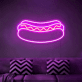 Hotdog LED-Neonschild für Imbiss und Restaurant