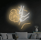 Massage Szene LED-Neonschild für Spa und Massagepraxis