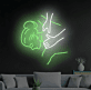 Massage Szene LED-Neonschild für Spa und Massagepraxis
