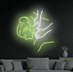 Massage Szene LED-Neonschild für Spa und Massagepraxis