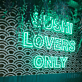 SUSHI LOVERS ONLY LED-Neonschild für Restaurant Bar