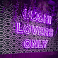 SUSHI LOVERS ONLY LED-Neonschild für Restaurant Bar