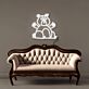 Bär Illustration LED-Neonschild Wohnzimmer Kinderzimmer