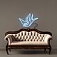 fliegende Schwalbe LED-Neonschild Wohnzimmer Dekoration