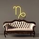 Steinbock Sternzeichen Symbol LED-Neonschild Wohnzimmer Schlafzimmer