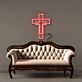 Christliches Kreuz als LED-Neonschild