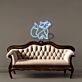Katze Illustration LED-Neonschild für Wohnzimmer oder Kinderzimmer