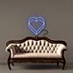 Herzsymbol LED-Neonschild für Wohnzimmer Schlafzimmer