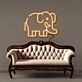 Elefant LED-Neonschild Wohnzimmer Kinderzimmer