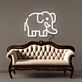 Elefant LED-Neonschild Wohnzimmer Kinderzimmer