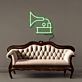 Grammophon LED-Neonschild für Wohnzimmer Musikzimmer