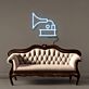 Grammophon LED-Neonschild für Wohnzimmer Musikzimmer