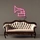 Grammophon LED-Neonschild für Wohnzimmer Musikzimmer
