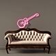 E-Gitarre LED-Neonschild für Wohnzimmer und Musikstudio