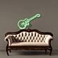 E-Gitarre LED-Neonschild für Wohnzimmer und Musikstudio
