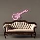 E-Gitarre LED-Neonschild für Wohnzimmer und Musikstudio