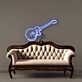 E-Gitarre LED-Neonschild für Wohnzimmer und Musikstudio