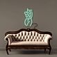 Abstrakte Frauenkörper Silhouette LED-Neonschild Wohnzimmer Studio