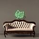 Monstera Blätter LED-Neonschild Wohnzimmer Dekoration