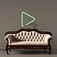 Play Symbol LED-Neonschild Wohnzimmer Gaming