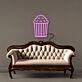 Popcornbecher LED-Neonschild Wohnzimmer Home Cinema