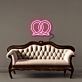 Brezel LED-Neonschild für Wohnzimmer Café