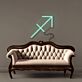 Schütze Sternzeichen Symbol LED-Neonschild Wohnzimmer Schlafzimmer