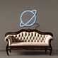 Planet mit Ring LED-Neonschild Wohnzimmer Schlafzimmer