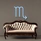 Skorpion Sternzeichen Symbol LED-Neonschild für Wohnzimmer Astrologie Dekor