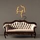 weiblicher Torso Umriss LED-Neonschild Wohnzimmer Atelier