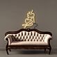 Sitzende Frau Silhouette LED-Neonschild Wohnzimmer Studio