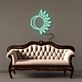 Sonne und Mond Symbol LED-Neonschild Wohnzimmer Schlafzimmer