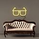 Sonnenbrille LED-Neonschild Wohnzimmer Studio