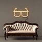 Sonnenbrille LED-Neonschild Wohnzimmer Studio