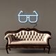 Sonnenbrille LED-Neonschild Wohnzimmer Studio