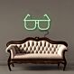 Sonnenbrille LED-Neonschild Wohnzimmer Studio