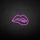 Lippenkontur LED-Neonschild für Wohnzimmer Bar