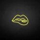 Lippenbiss als LED-Neonschild