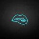 Lippenkontur LED-Neonschild für Wohnzimmer Bar