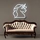 Einhornkopf LED-Neonschild Wohnzimmer Kinderzimmer