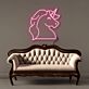 Einhornkopf LED-Neonschild Wohnzimmer Kinderzimmer