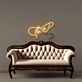 Abstraktes Gesicht mit Hut und Hand LED-Neonschild Wohnzimmer Atelier