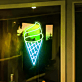 Eiswaffel LED-Neonschild für Café und Eisdiele