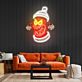 wütende Spraydose LED-Neonschild Wohnzimmer Studio
