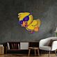 Ente mit Sonnenbrille LED-Neonschild Wohnzimmer Kinderzimmer